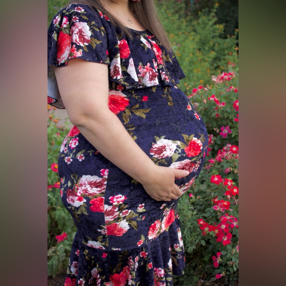Lularoe Cici Floral Dress View 2